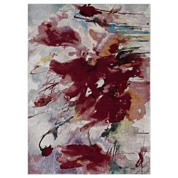 Blume Abstract Floral "4x6" Area Rug
, Multicolored