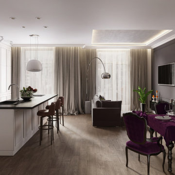 Appartment in Vienna. Living room
