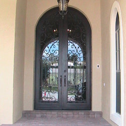 Forge Iron Designs Wrought Iron Doors - Front Doors