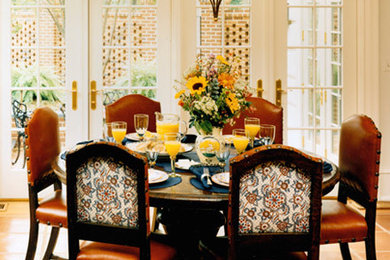 Inspiration for a timeless dining room remodel in Other