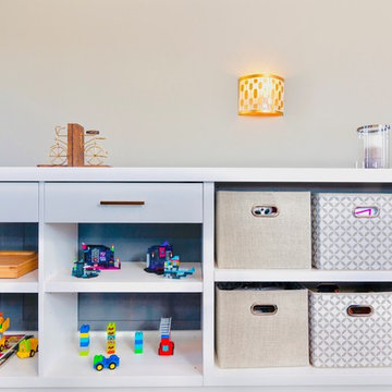 Playroom/Family Room - Contemporary Style