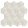8.75"x8.75" Concret Rombo Porcelain Floor/Wall Tile, Big Ben