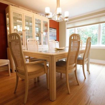 Natural water-based finished on red oak floor!
