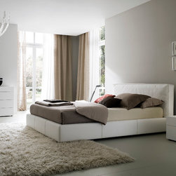 Touch White Bedroom by Rossetto - Bedroom Furniture Sets
