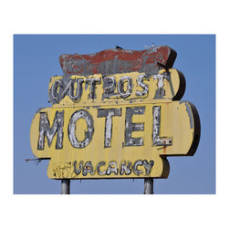 Bob's Your Uncle - "Outpost Motel" Print by Martin Yeeles - Artwork