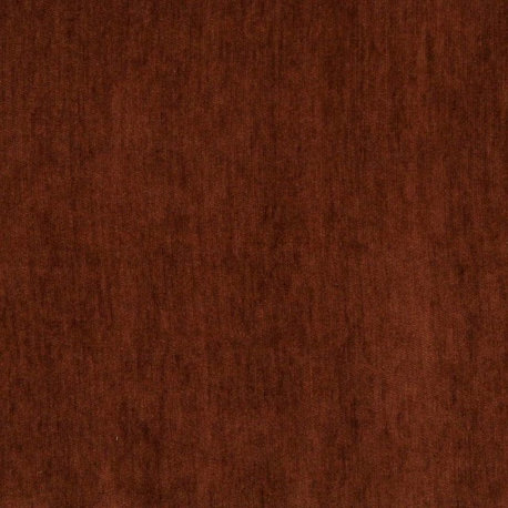 Sienna Brown, Solid Soft Chenille Upholstery Fabric By The Yard