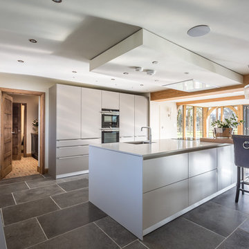Oak Framed Countryside Home - bulthaup b3 kitchen