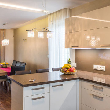 Glossy kitchen