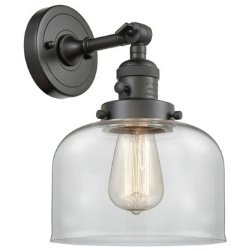 Innovations Lighting 203SW Large Bell Large Bell 1 Light 12" Tall - Oil Rubbed