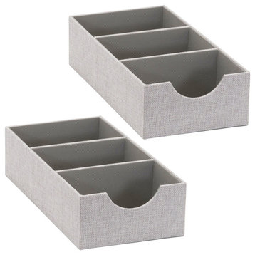 3 Compartment Organizer Tray 2 Pack