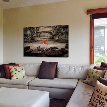 Aaron Chang Fine Art: Family Room: Lone Monk
