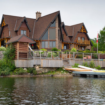 Concrete Log Siding Homes