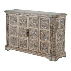 #24011-630-002 Medallion Sideboard/ Wine Server - Side Tables And End Tables