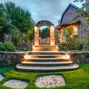 Reclaimed Retreat - Custom Hardscape - Southlake, TX