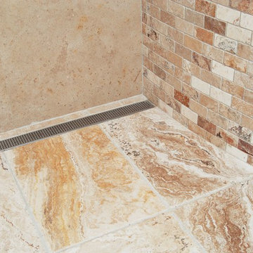 LUXE Square Pattern Linear Drain