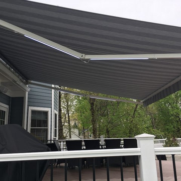 Retractable Awning with Led Lights