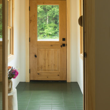Jess Ann Kirby: Hunter Green Mudroom Floor