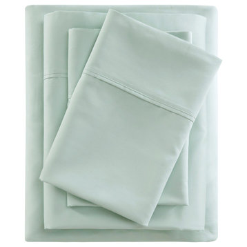 Beautyrest 400 Thread Count Wrinkle Resistant Cotton Sateen Sheet Set