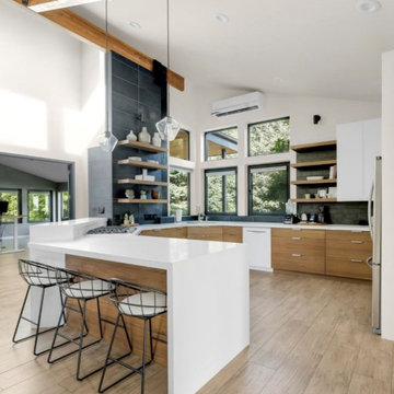 Industrial-Contemporary New Build Remodel