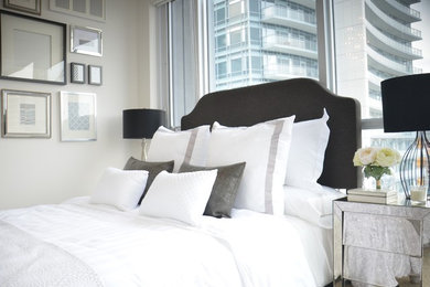 Inspiration for a transitional bedroom remodel in Toronto