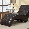 R2000-1 Brown Polyurethane Chaise Lounge Chair