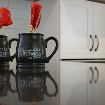 Make black and white, warm and inviting...