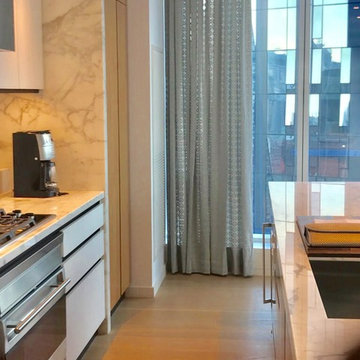Pinch Pleat Stationary Panels