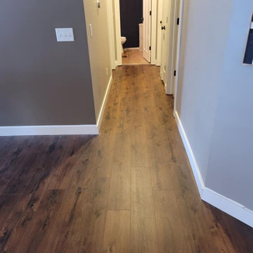 LVP Flooring Insurance Flood Job