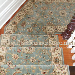 Angled Landing Stair Runner - Hall And Stair Runners