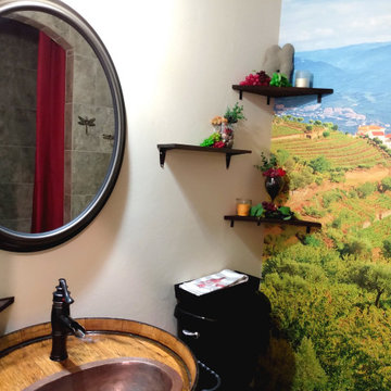 novelty powder room