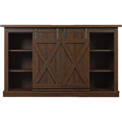 Farmhouse Entertainment Centers And Tv Stands by MkHouzz Studio