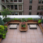 North and South Terraces: Gunn Landscape Architecture and Vert Gardens