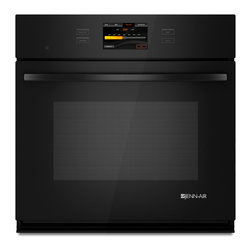 Jenn-Air 30" Single Electric Wall Oven, Black On Black | JJW3430WB - Ovens