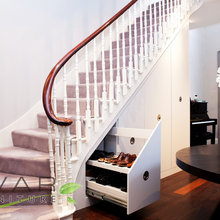 Storage in stairs