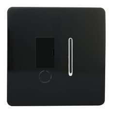 Trendi Switch Fused Spur Switch, Black