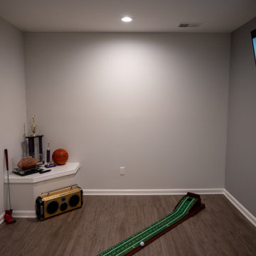 Finished Basement with Full Bath, Spare Room and Kitchen in Novi, MI