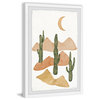 "Wild Cactus" Framed Painting Print, 20x30