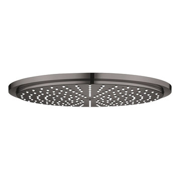 BathSelect 20" Oil Rubbed Bronze Round Color Changing LED Rain Shower Head