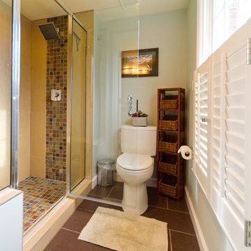 Bathroom, designed by Colette Sonby