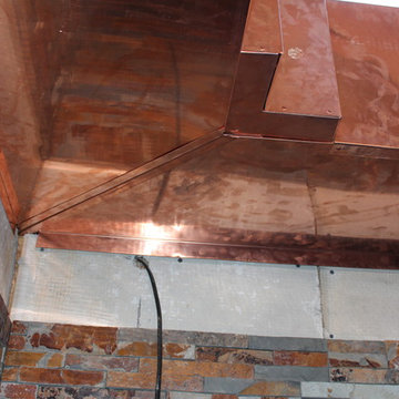 Copper Fascias,Soffits and Posts Cladding/Wrapping