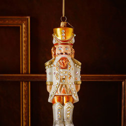 Jay Strongwater Royal Nutcracker Christmas Ornament - Christmas Ornaments