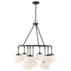 Savoy House Meridian 9-Light Chandelier M10098ORB, Oil Rubbed Bronze