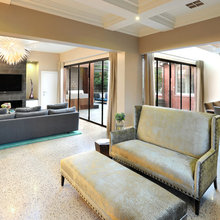 fireplace/TV