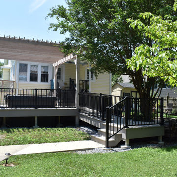 Kitchen renovation and swim deck addition