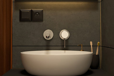 Bathroom - contemporary bathroom idea in Other
