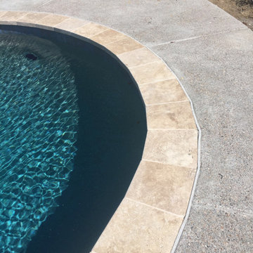 Travertine Coping