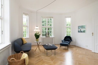 This is an example of a scandinavian home design in Other.