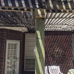 Pergola Posts Repairs - Pergolas
