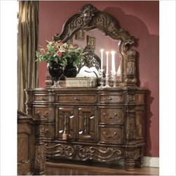 AICO Furniture - Windsor Court Dresser in Vintage Fruitwood - 70050 - Bedroom Products