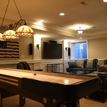 Cool Musicians Office, Game room TV and whole house sound system